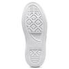 Converse Chuck Taylor All Star Cruise Leather Comfortable and Versatile Abrasion Breathable High Top Espadrilles Unisex White