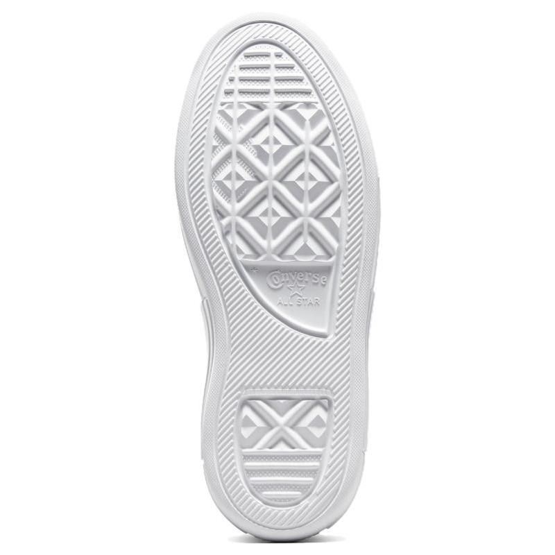 Converse Chuck Taylor All Star Cruise Leather Comfortable and Versatile Abrasion Breathable High Top Espadrilles Unisex White