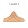 Wooden Train Track Components Beech Train Track Set Kids Train Toys Railway Accessories Fitting Brand Train Toys For Kids