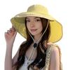 Fisherman Hat Wide Brim Shawl Design Big Head Circumference Quick-Drying Hat Extra Large Brim Neck Shawl Sun Protection Hat