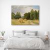 Leinwandbild, Heuhaufen - I. ich. Shishkin-Reproduktion