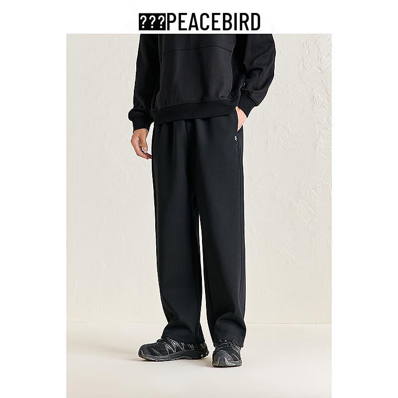 

PEACEBIRD Men s Winter Loose-Fit Straight-Leg Casual Sport Pants 34