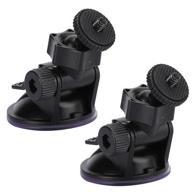 HD H3005A 2 Stück Dashcam Autohalterung 55mm Saugnapf 360 Grad Drehbarer Halter Schraubköpfe