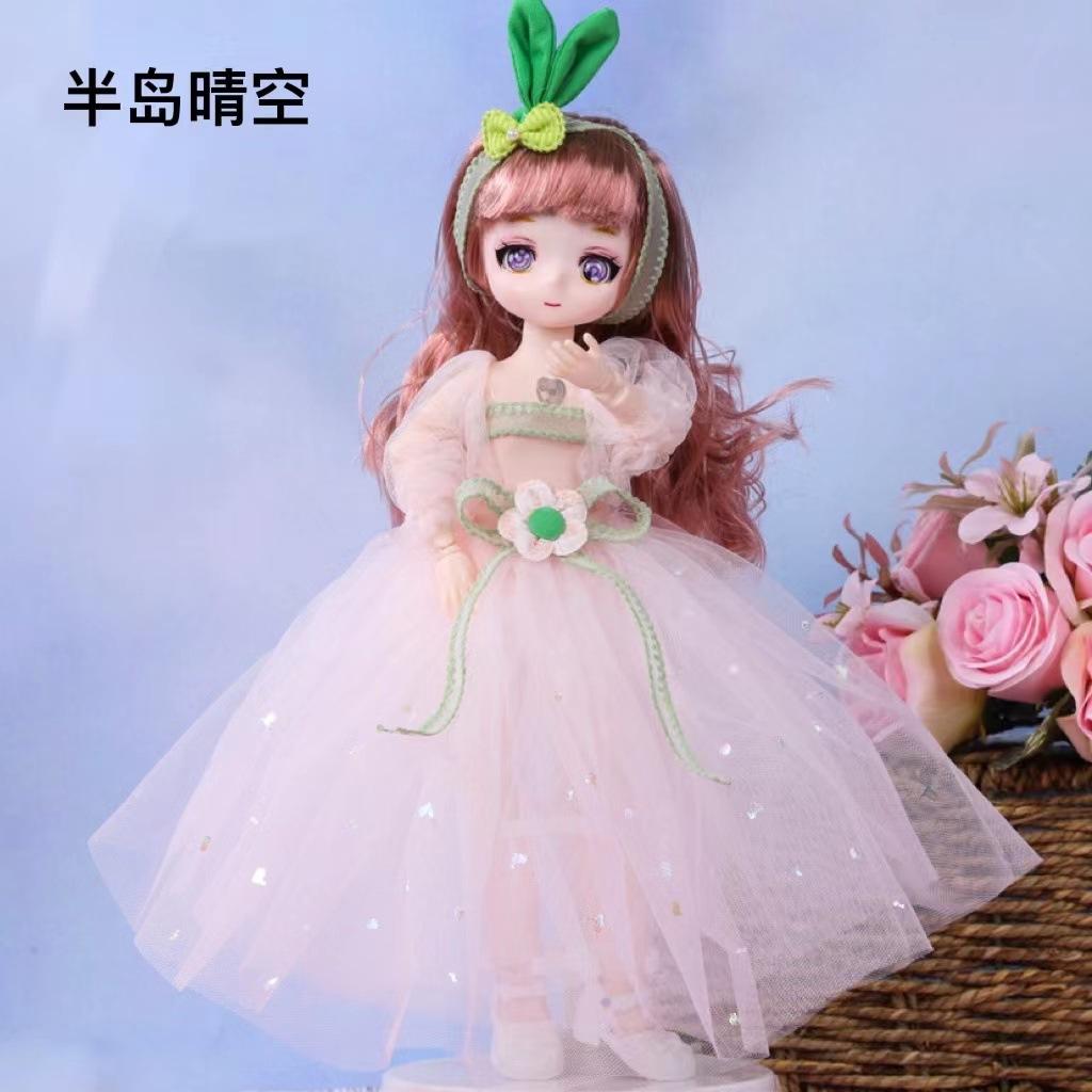 

Двумерная многосуставная кукла Барби из комиксов, 30 см, может петь 6 очков