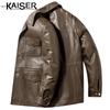 Men's Genuine Sheepskin Leather Biker Jacket