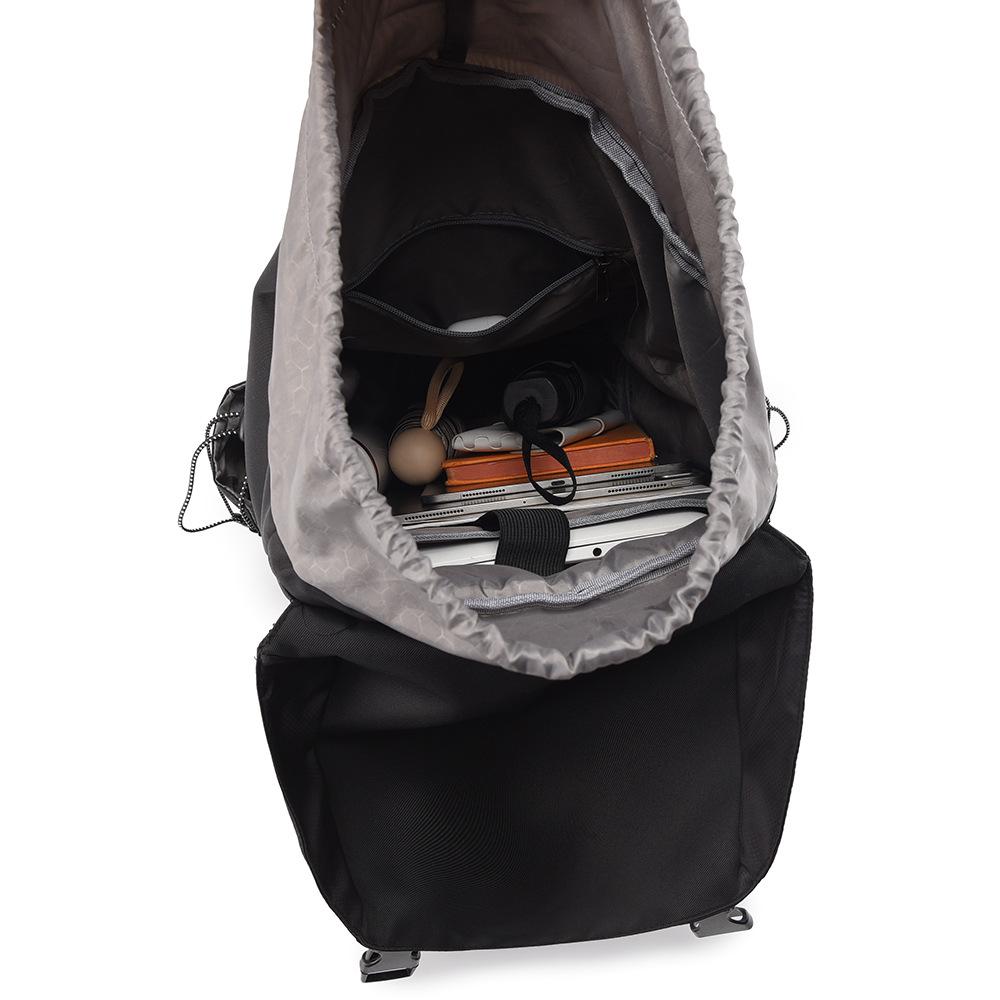 Schoolbag Outdoor Waterproof Backpack Large Capacity Business Trip Computer Backpack Men's Business Commuter School Bag Men's Bag Ridge Guard