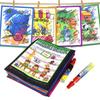 Magic Water Drawing Book Coloring Book Painting Board Doodle Book in Drawing Toys Educational Toys for Kids Xmas Gifts