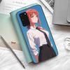 Chainsaw Man Makima Phone Case Silicone PC+TPU For Samsung S10 20 30 22 23 24 Plus Lite Ultra Cover