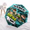 Personalized Name B-Ben10 Print Umbrella - Automatic Open/Close, Eight-Rib Durable Frame, Automatic Folding Umbrella