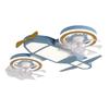 Children's Room LED Aircraft Ceiling Light Cartoon Remote Control Fan Lamp Boy Room Lights Bedroom Decoration Lamp Gift Light