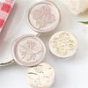 Flower Wax Seal Stamp Brass Head Bees Sealing Wax Stamp for Invitation Greeting Card Envelope Scrapbooking Decorations