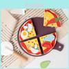 Fun Wooden Simulation Cutting Pizza Kid Toy Set For Kids Brain Development And Parentchild Interaction