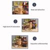 DIY Miniature Wooden Mannequin Sewing Studio Craft For Dollhouses Enthusiasts And Model Builders