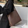 Ladies Soft Cowhide Tote Casual Bucket Handbags Girl Female Luxury Design Shoulder Bags Women‘s Natural Cow Real Leather Bag