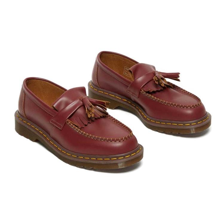Dr. Martens Adrian Dr. Martens Adrian Tassel Loafers 'Oxblood Quilon' Men's 26891601