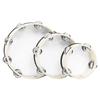 IRIN 3Pcs Tambourine 6/8/10 Inch Hand Bell Drum Professional Wooden Tambourine Orff Instrument Early Education Music Gifts