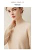 Lekasha Women's 100% Pure Cashmere Round Neck Base Layer Top
