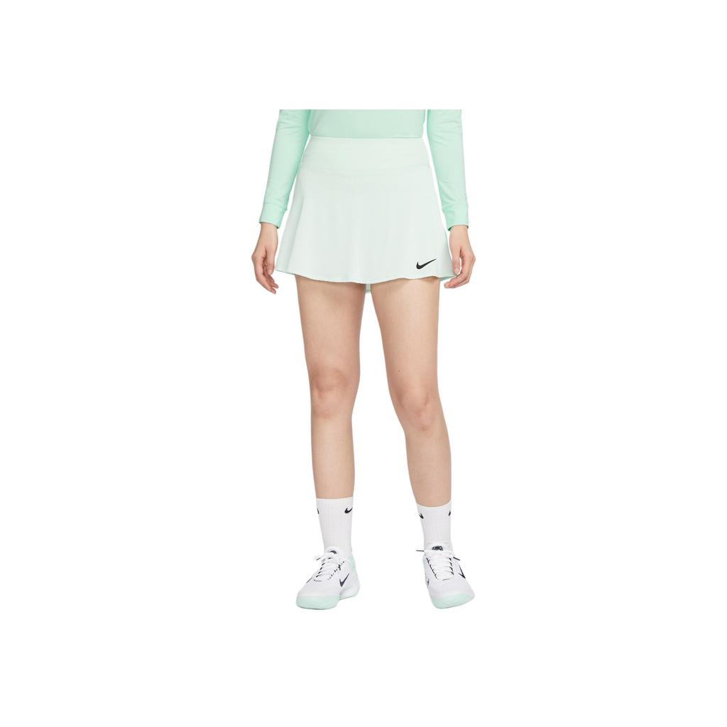 Nike Logo Print Spliced Quick-Dry Skirt Sports Shorts Women Shorts Light-Green FD5700-394