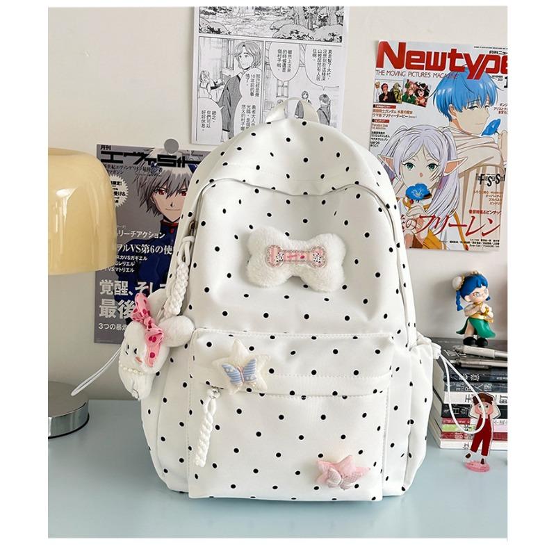 New Japanese high-value, fresh and sweet candy-colored backpack, lightweight and large-capacity travel backpack for junior high school students