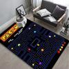 3D Gaming Map P PAC M MAN Cartoon Carpet Rug Art for Room Decor Home Bedroom Sofa Gifts Game Area Rug Non slip Floor Mat Present