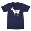 Bo Jackson Goat Auburn Tigers Baseball Player Goat Unisex T-Shirt