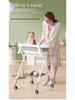 Newborn Bath & Care Station: Infant Bathtub, Diaper Changing, Drying Rack - No Bending