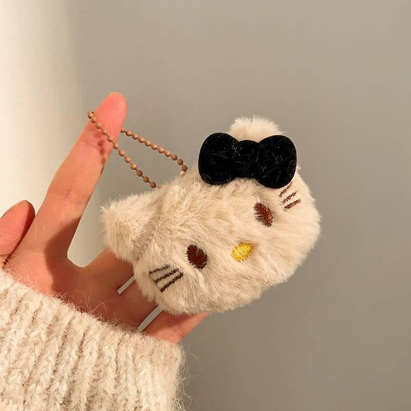 Cartoon Plush Keychains & Girls' Bag Accessories - Small, Versatile Gifts