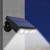 Solar Outdoor Motion Sensor Security Wall Light 3 Modes IP65 Waterproof Built-in Battery Solar Powered 4LED Garden Wall Lamp