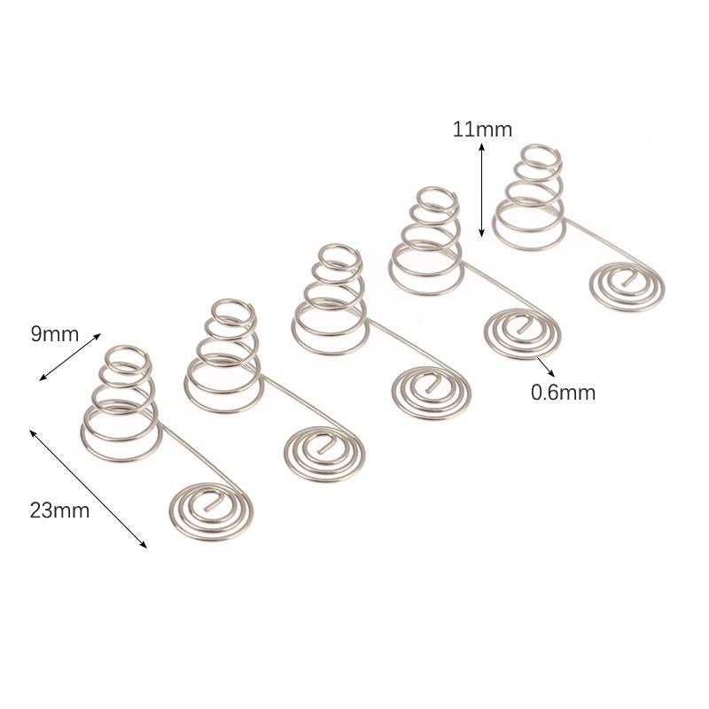

5 шт. батарея АА, отрицательная и положительная пружина, контактная пластина, никелевая проволока, пружина 9*23mm