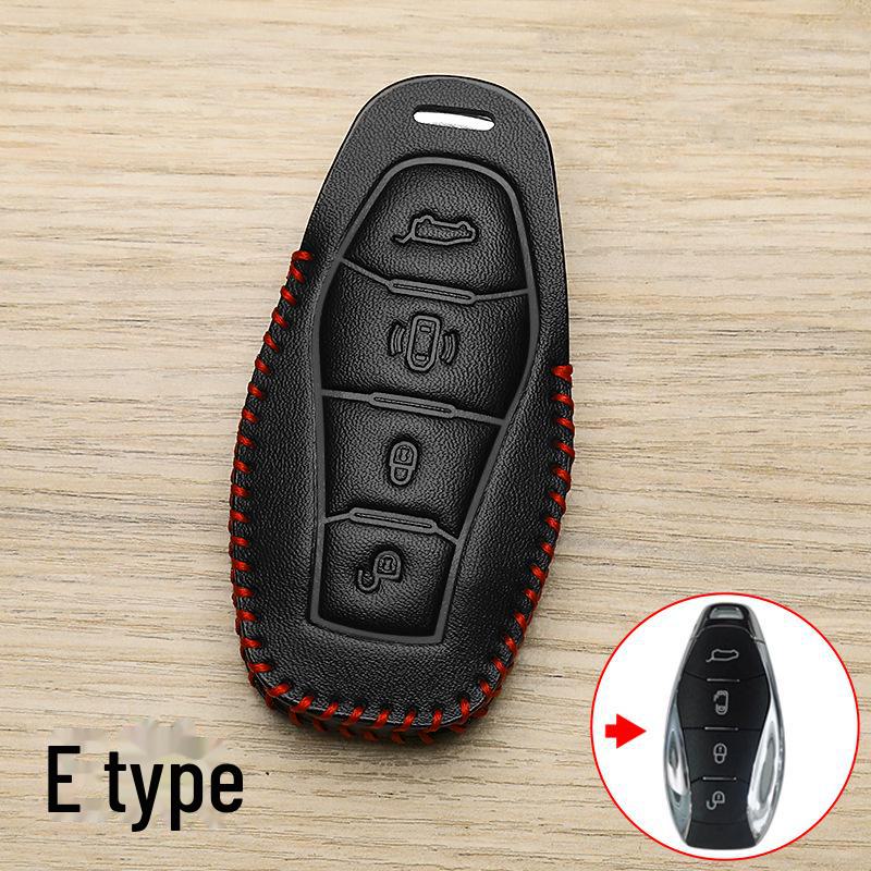 Hongqi HS5 Key Cover for E-QM5, H6, H5, H7, HS3 - Car Protection Bag