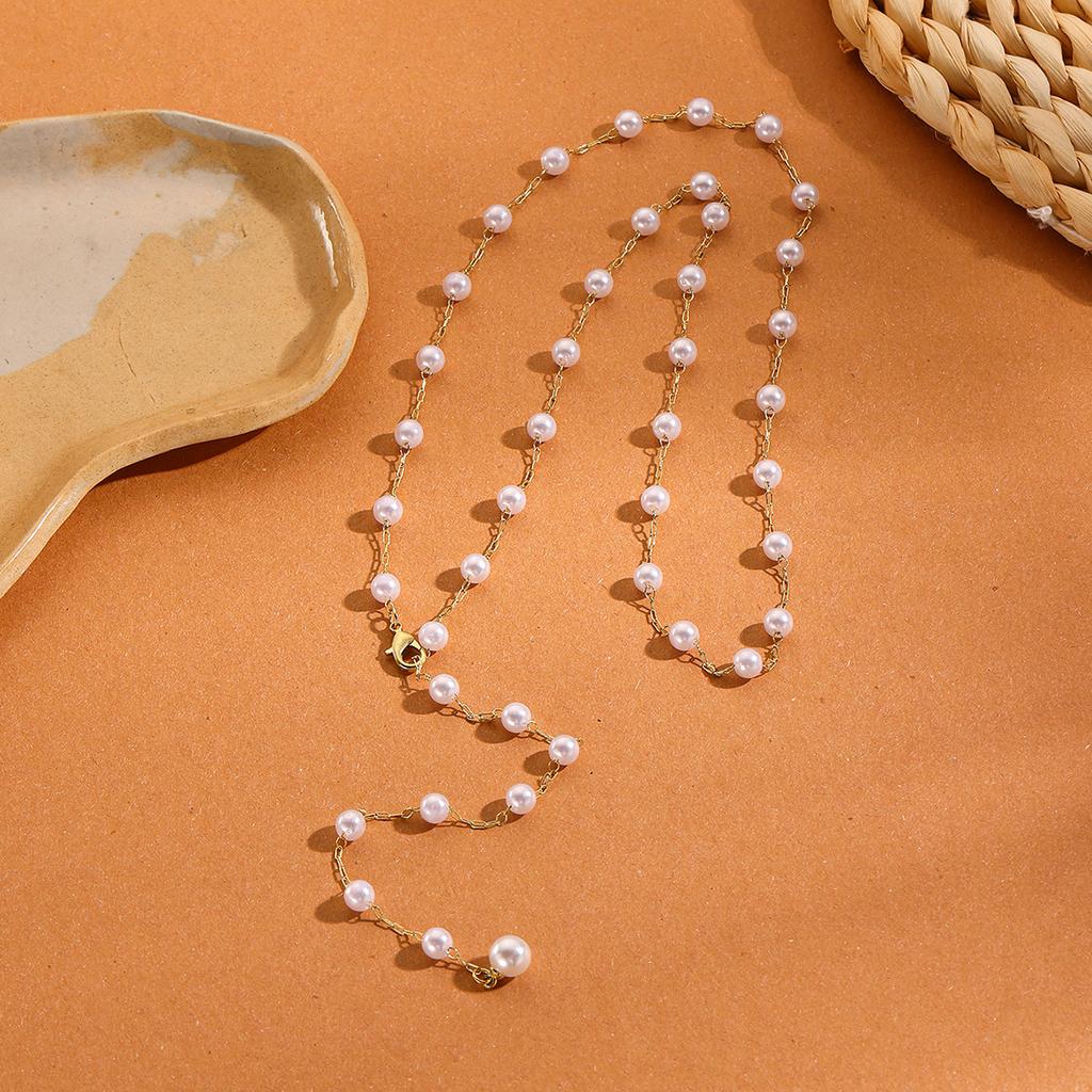 Women Elegant Commuter Tassel Pendant Fashion Daily Wear Necklace 1PC Necklaces Y-shaped Temperament Simple Long  Accessories
