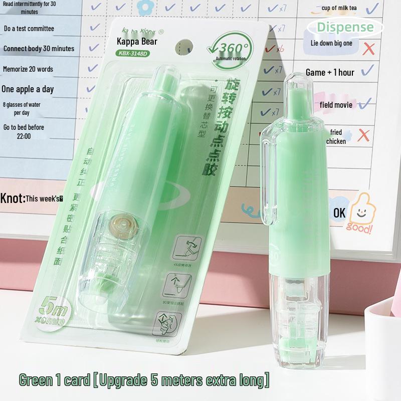 

Двусторонняя лента Kaba Bear большой емкости, нажимного типа, для студенческого скрапбукинга и рукоделия