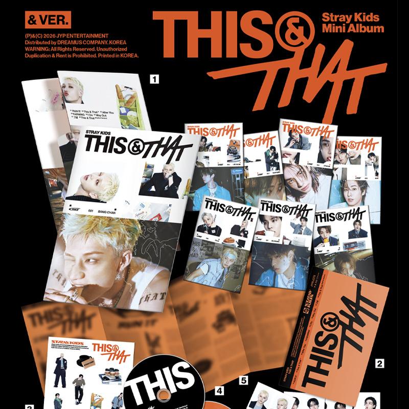 [PRÉCOMMANDE] Stray Kids – THIS & THAT (& Ver.)