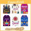 Diwali Festival Paper Party Decor Tags With 60pcs For Venue Decoration Craft Supplies