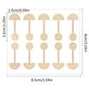 20-100Pcs Dumbbell Nose Tip Patch Elastic Skin Color Disposable Contouring Corrective Nose Strips Thin Nasal Beauty Nose Sticker