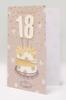 18th Birthday Greeting Card (cake with 18 Candles)