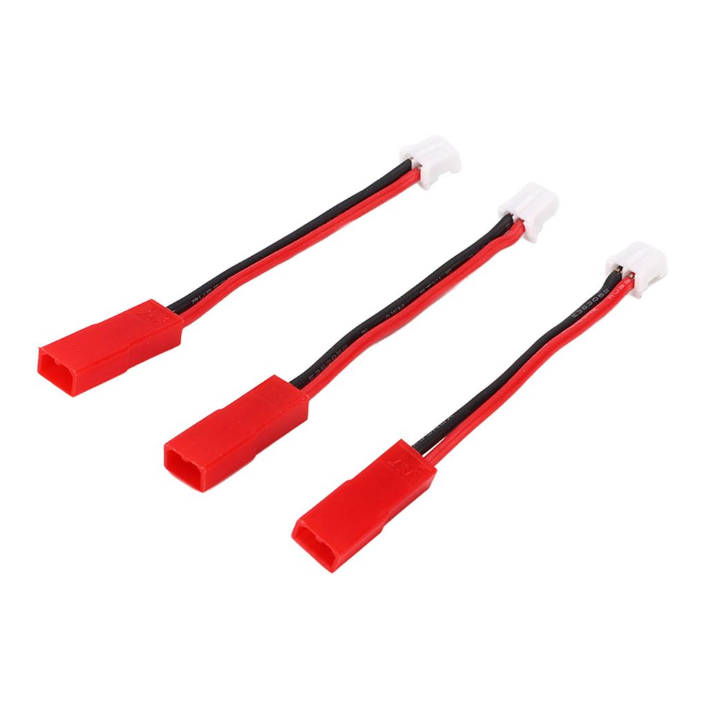 3Pcs PH2.0 To JST Plug Adapter Connector for AXIAL SCX24 1 24 Tracked Vehicle Upgrade Part