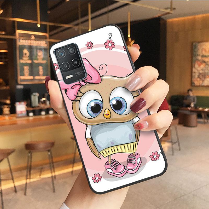 Owl Hearts Lover Phone Case for OPPO Realme GT 2 Pro X2 Pro XT C25S 8 7 6 Pro 6i GT Master C3 C21 C21Y C11 X3 SuperZoom