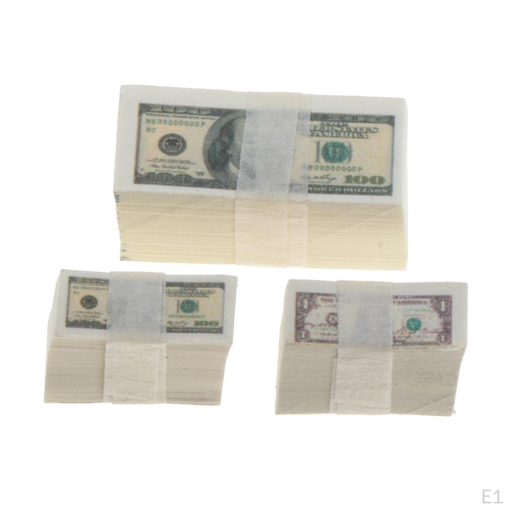 1/12 Dollhouse Money Fine for Doll Parts