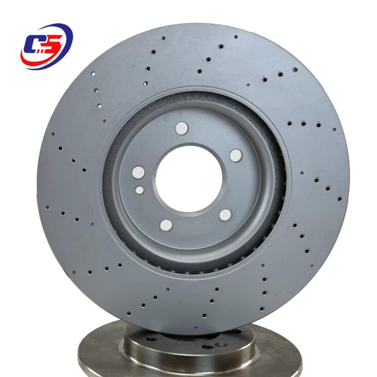 Front and Rear Brake Discs for Mercedes W463 G63 AMG, Part Numbers: 4634216000, 4634230000