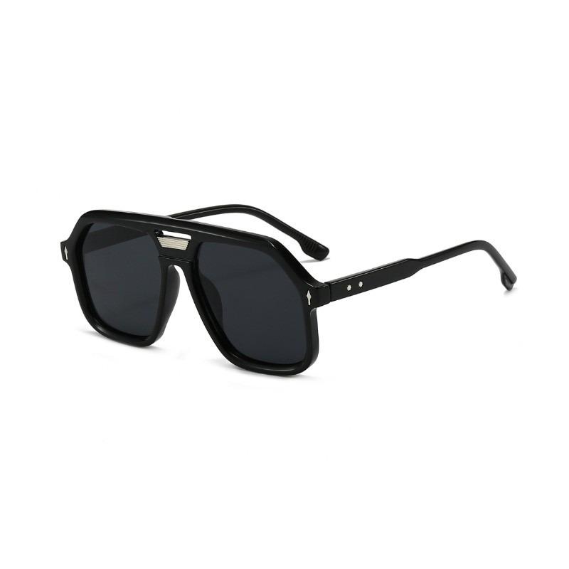 New Oversized Sunglasses Women Men Trendy Vintage Hip Hop Square Sun Glasses Female Eyewear UV400 Glasses