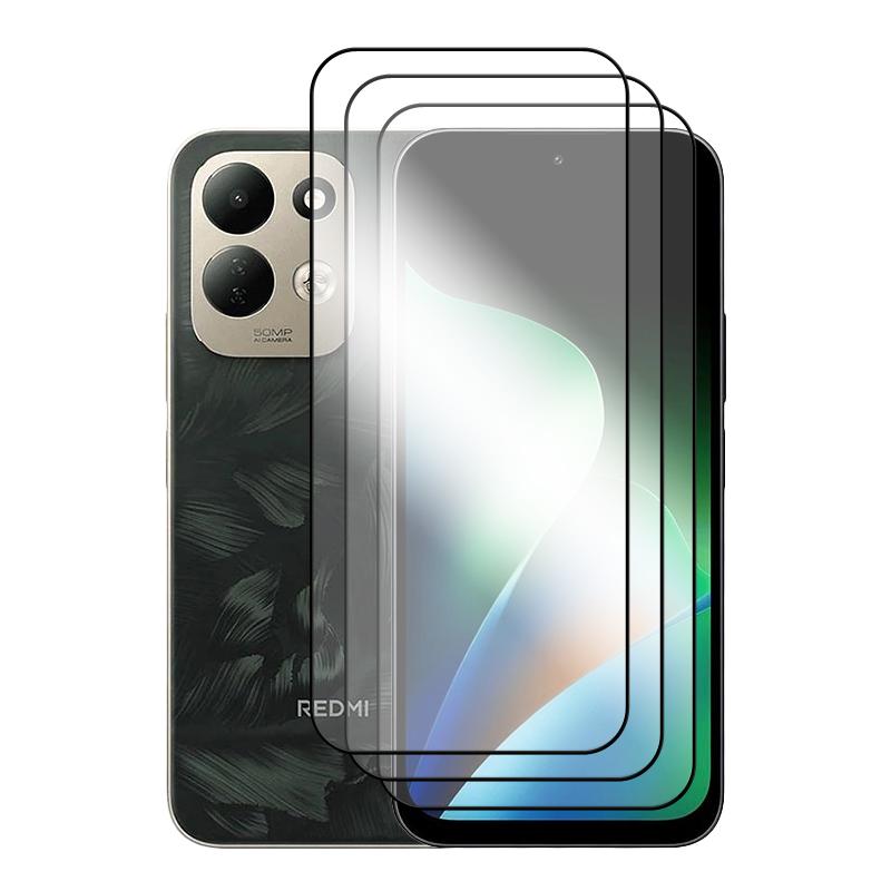 For Redmi 17 Glass For Xiaomi Redmi 17 4G 5G Tempered Glass 2.5D Full Cover Glue HD Screen Protector For Redmi 17 Lens Film 1
