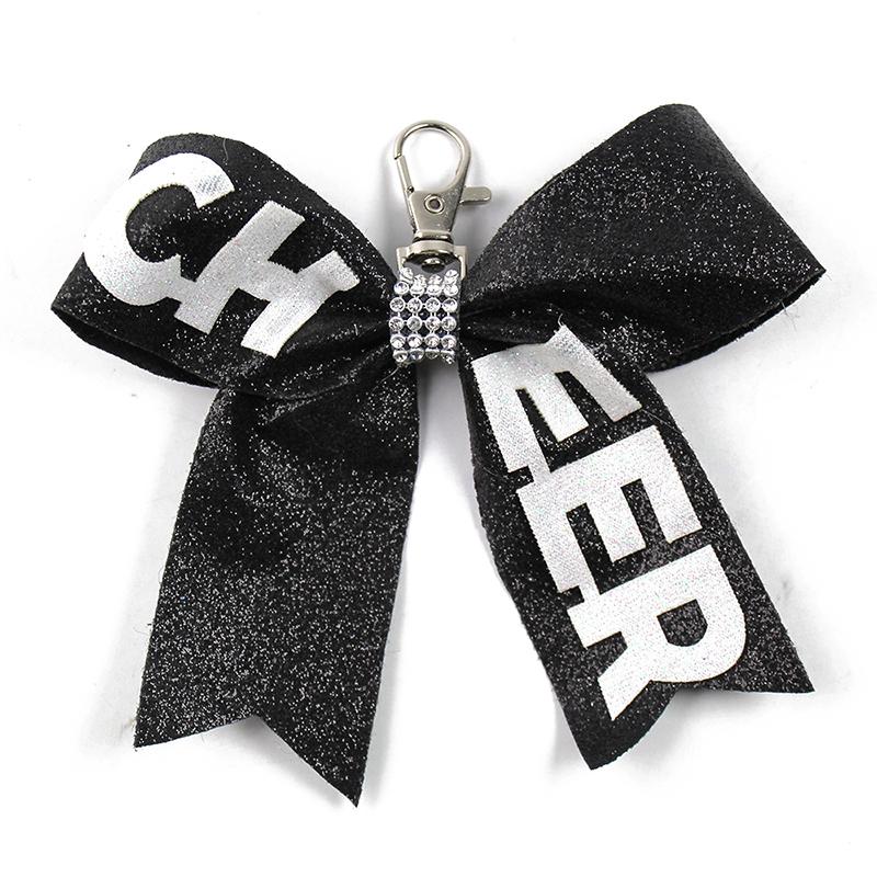 Creative  Cheerleader Keyrings With Glitters Designs Unique Keyrings Exquisite Backpack Decoration Accessories Gifts