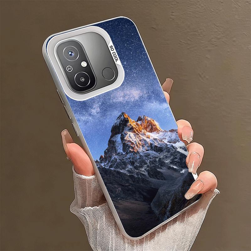 Mountain Peaks Landscape Shockproof Phone Case for Xiaomi Poco X7 X6 X5 X3 Pro F7 Ultra M8 Redmi 15C 15 14C 13C 12C 10C 13 12 10