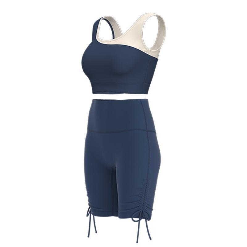 Juyitang Seamless Summer Yoga Suit: High-Elastic, Slim-Fit, One-Piece with Beautiful Back Design