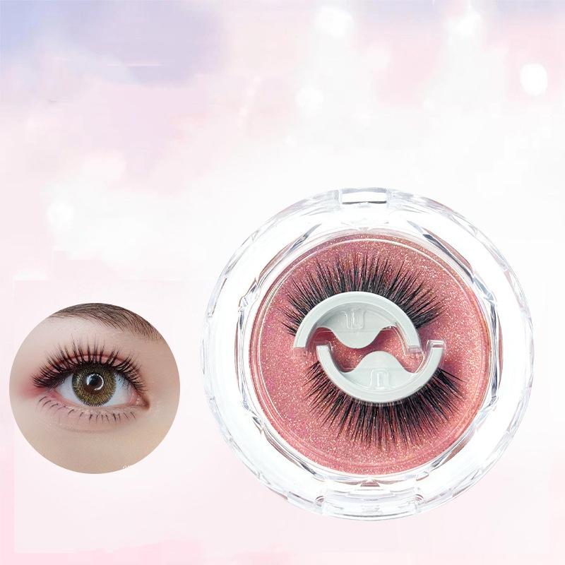 3D Mink Self-Adhesive False Eyelashes - Glue-Free, Easy 3-Second Application, Reusable