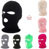 Herren Winter Ski- & Radsport Wollstrick Gesichtsmaske - Drei-Loch-Design
