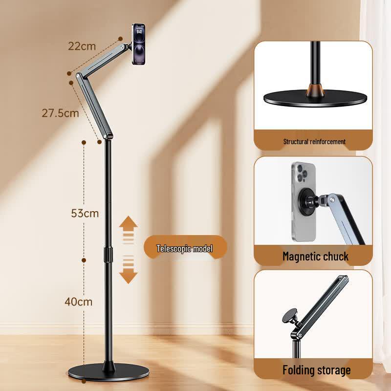 THE TREE Adjustable Floor Stand for Phones & Tablets