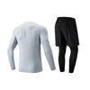 Anta Autumn Comfortable Versatile Casual Sports Suit Men suits Frost-Tower-Gray Basic-Black 952545203-1