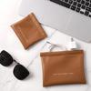 Mini Multifunctional Automatic Sealing PU Leather Storage Bag Travel Compact For Headphones Lipstick Coin Sanitary Napkins